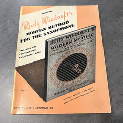 RARE Vintage 1927 Rudy Wiedoeft&rsquo;s Modern Method for the Saxophone Book One 1