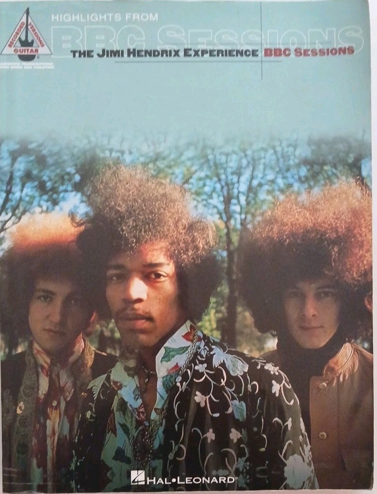 JIMI HENDRIX GUITAR TAB / TABLATURE / BBC SESSIONS / JIMI HENDRIX SONGBOOK