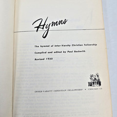Inter-Varsity Christian Fellowship Hymns Music Songbook Gospel 1950 Book Vintage