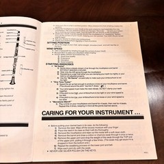 Best In Class Clarinet Book 1 Bruce Pearson Comprehensive Band Method Vintage