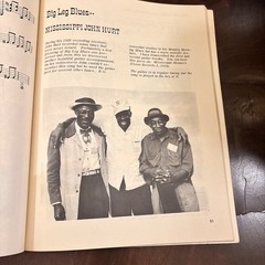 Vintage 1968 The Country Blues Guitar Stefan Grossman Oak Publications Songbook