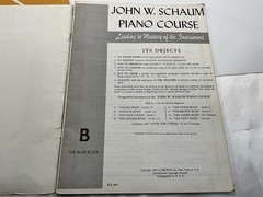Vintage Schaum Piano Instruction Book Lot John W Schaum Music Speller Christmas
