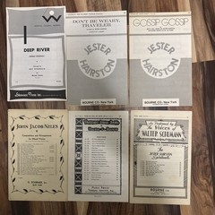 Collection Of Negro Spirituals Vocal Scores