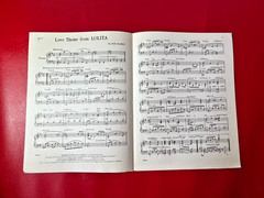 Vintage 1962 LOLITA Love Theme Sheet Music Stanley Kubrick Sue Lyon Peter Seller
