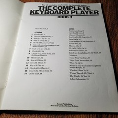 The Complete Keyboard Player Book 3 Keyboard Course Amsco 1984