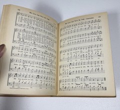 Tabernacle Choir & Tabernacle Hymns Vintage 1922 Hardcover Hymnal Song Book