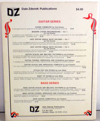 JAY FRIEDMAN BASS GUITAR SHEET MUSIC BOOK CHORUS, ARPEGGIOS & STUDIES