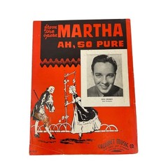 Ah So Pure Sheet Music From the Opera Martha Bob Crosby and Orchestra