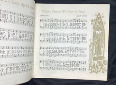 Vtg Songbook, Sing Hymns With The Johnson Family Singers, 1959 – ships free