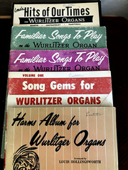 Wurlitzer Organ Vintage Sheet Music Songbooks (lot of 6) Songs from 1930s-1950s