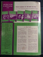 Vintage Organ Songbook 90 Hammond Organ Solos Mark Laub 144 Pages Very Good
