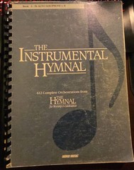 The Instrumental Hymnal Book 5 (Clarinet I,II) Ring Binder 1986