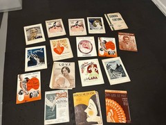 Vintage Antique Music Sheets Huge Lot 15th-19th Century
