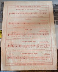 ELVIS PRESLEY – Sheet Music – I DON&rsquo;T CARE IF THE SUN DON&rsquo;T SHINE RARE