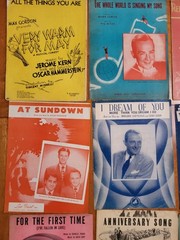 Lot of 33 VTG 1940s Piano Sheet Movie Music Betty Grable Humphrey Bogart Goodman