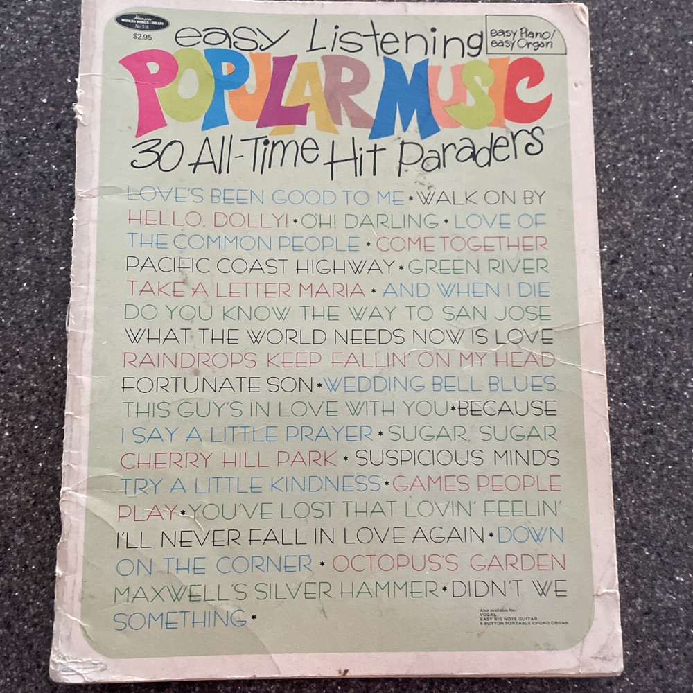 Easy Listening Popular Music 30 All Time Hit Paraders