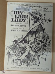 Frederick Loewe:The Rain In Spain:From My Fair Lady:Vocal Score:Piano part
