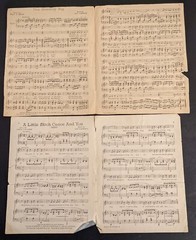 1918 (2) 1933 Vintage Lot of 3 Sheet Lyrics Words Music