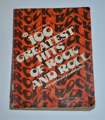 Rock and Roll Sheet Music Songbook 100 Great Hit Charles Hansen Tel House 1960s