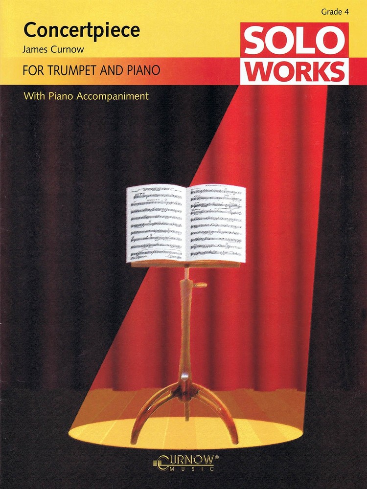 Concertpiece for Trumpet Solo & Piano Sheet Music James Curnow Soloworks Book