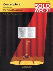 Concertpiece for Trumpet Solo & Piano Sheet Music James Curnow Soloworks Book