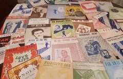 Vintage Early 1940 – 1950s Song Sheet Music lot of 30 Old Standards Show Tunes