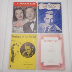 Vintage Sheet Music Lot Of 60 1950ish Show Tunes & Other Classics Great Graphics