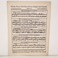 Antique 1901 Sabbath Echoes Sun Of My Soul Piano Organ Sheet Music