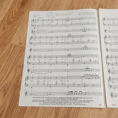 Vintage Lady of Spain Accordion Sheet Music Booklet Tolchard Evans Oahu 1958