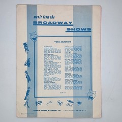 Sheet Music Hello Dolly 1968 Jerry Herman Edwin H Morris (VG)