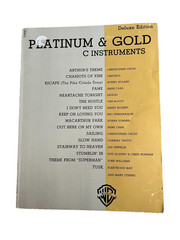 Platinum & Gold, C Instruments, Sheet Music, Deluxe Edition,1980, 80 Pages