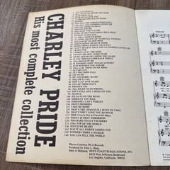 Charlie Pride Songbook Complete Collection 144 Pages (N5)