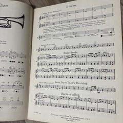 VTG Clarinet Music Books Lot of 3 Belwin Band Builder B Flat Cornet Part 1 2 3