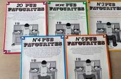 PUB FAVOURITES 5 X SONG BOOKS (1967-80) 100 SONGS POP FOLK ENGLAND