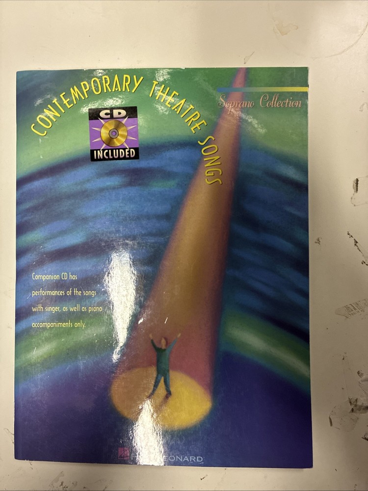 Hal Leonard Contemporary Theatre Songs Soprano Voice Solo CD HL00740014