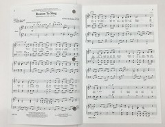 Reason To Sing SATB Mixed Voices Piano Sheet Music By Donna Butler Hinshaw Inc