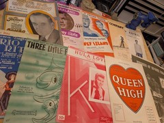 Lot of 10 antique vintage sheet music folios – different songs 1920s-1950s Lot 2