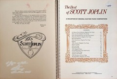 Ragtime Piano Best Of Scott Joplin Song Sheet Music Book