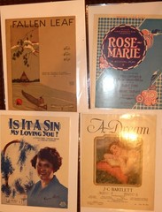 50 VTG Antique Sheet Music 1900&rsquo;s -1950s Musicals, Movies, Classics Popular Song