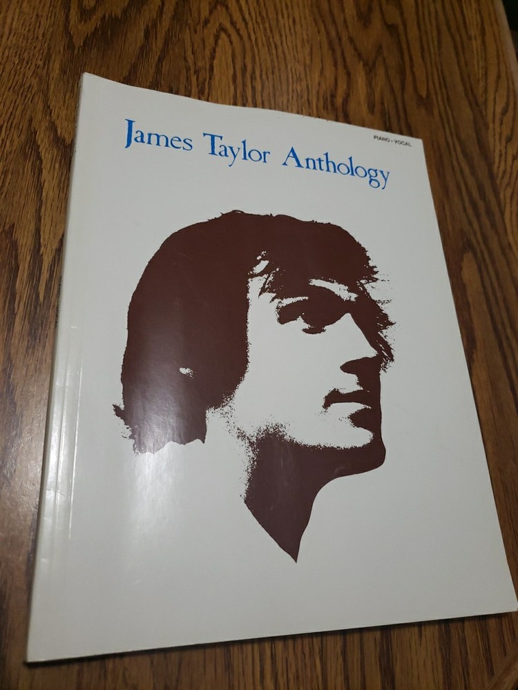 James Taylor Anthology Piano Vocal Artist Songbook Folk Easy Listening Vtg VGC