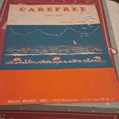 Mills Music, Inc. Carefree Sheet Music Classical Solo Piano MPN 1619