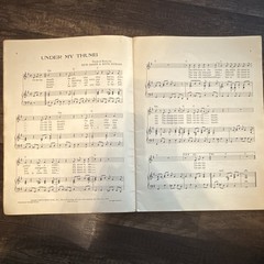 Vintage 1966 The Rolling Stones Aftermath Songbook Sheet Music USA Immediate