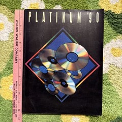 Vintage PLATINUM 90 Songbook Warner Bros Pop/Rock Sheet Music RARE 1990 Tabs VG+