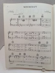 Witchcraft Sheet Music Frank Sinatra Piano Voice Guitar Easy Listening Jazz F4Y