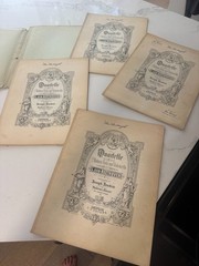 8 Antique Beethoven String Quartets Edition Peters Leipzig Complete Performance