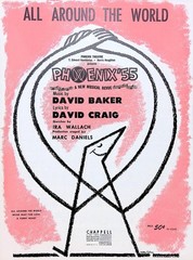 All Around The World Sheet Music Phoenix &rsquo;55 1955 Musical David Baker Craig