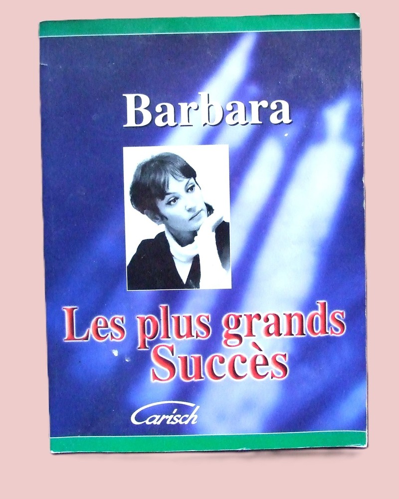 Sheet Music Barbara, Femme Piano, Les Plus Grands Succes 19 Songs 110 pages