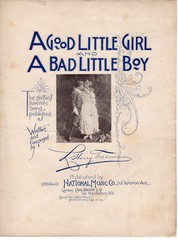 5-pack 11×14 sheet music pre-1920 Kids/Childhood Days