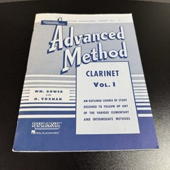 Vtg 1950 Lot Of 8 Rubank Advanced Method Books For Sax, Flute, Trumpet, Clarinet