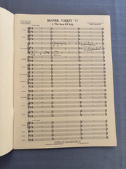 RARE! Sons of Italy from Beaver Valley &rsquo;37 for Band, H. Mancini: Full Score 1971